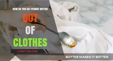 Quick Fixes: Removing Peanut Butter Stains from Clothes Easily