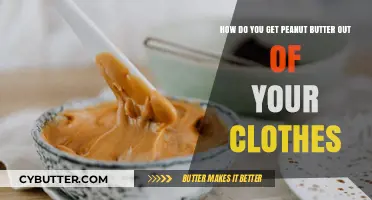 Quick Fixes: Removing Peanut Butter Stains from Clothes Effortlessly