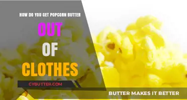 Quick Fixes: Removing Popcorn Butter Stains from Clothes Easily