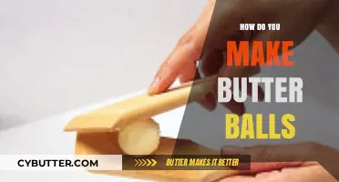 Crafting Culinary Delights: The Art of Making Butter Balls