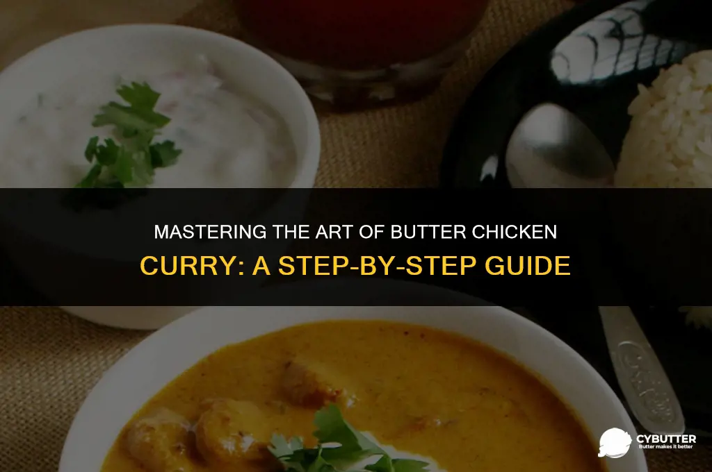 how do you make butter chicken curry