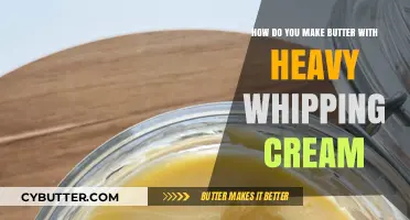 From Cream to Butter: A Simple Guide to Homemade Butter