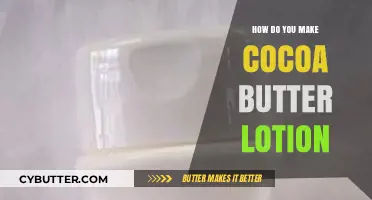 Crafting Luxurious Cocoa Butter Lotion: A Simple DIY Guide