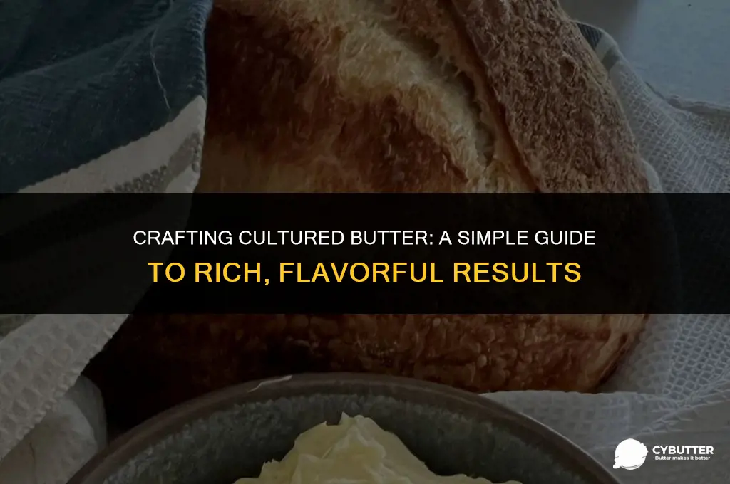 how do you make cultured butter
