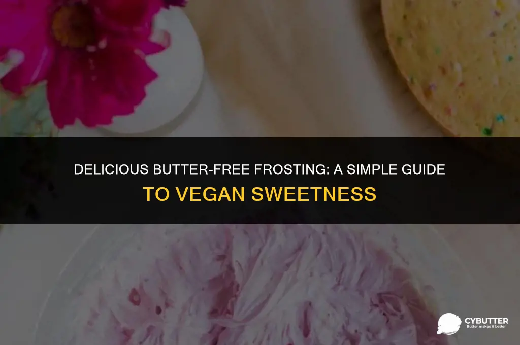 how do you make frosting without butter