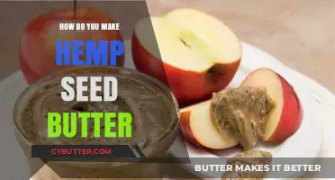 Crafting Creamy Hemp Seed Butter: A Simple Guide