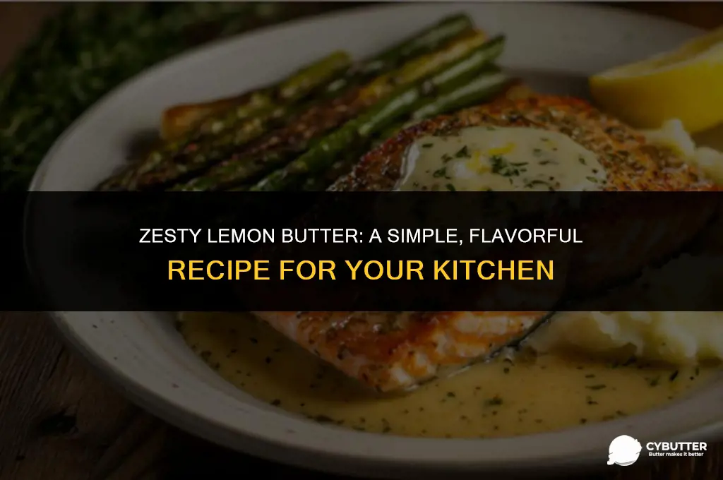 how do you make lemon butter
