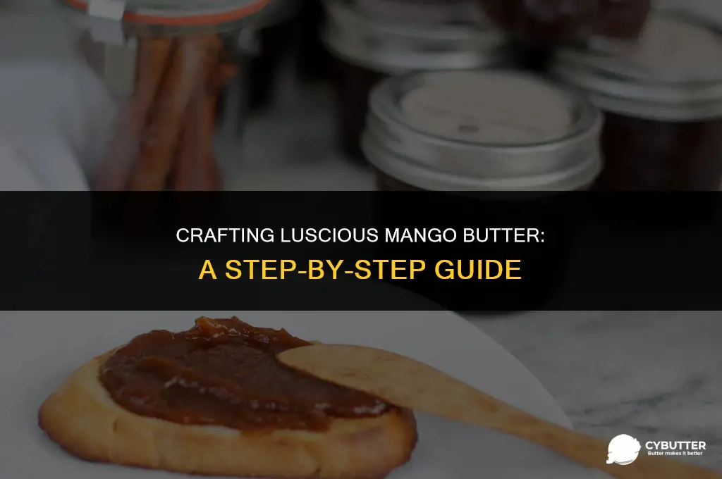 how do you make mango butter