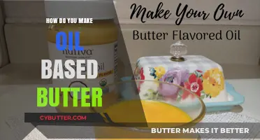 Crafting Richness: A Guide to Making Oil-Based Butter at Home