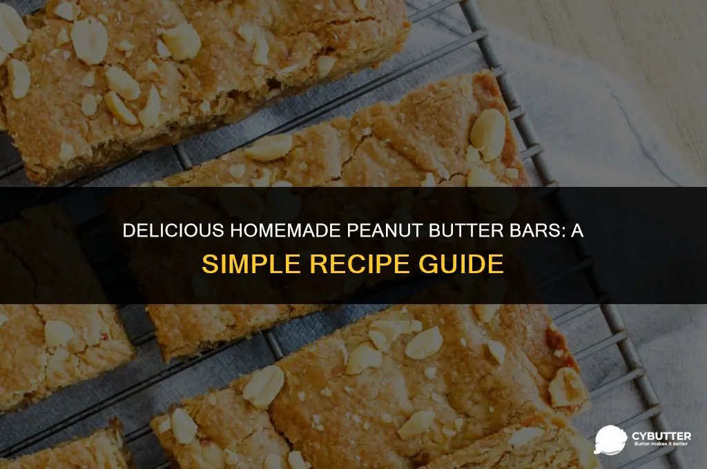how do you make peanut butter bars