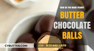 Delicious Peanut Butter Chocolate Balls: A Simple Recipe