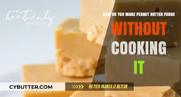 Easy No-Cook Peanut Butter Fudge Recipe: A Simple Treat