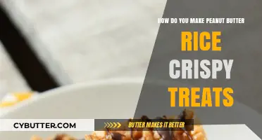 Delicious Peanut Butter Rice Crispy Treats: A Simple Recipe