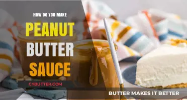 Creamy Peanut Butter Sauce: A Simple Homemade Recipe