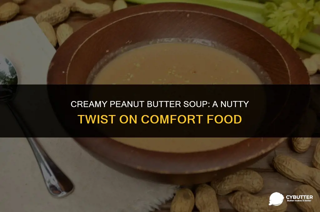how do you make peanut butter soup