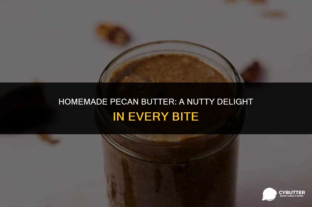 how do you make pecan butter
