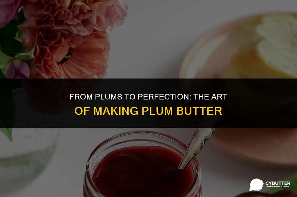 how do you make plum butter