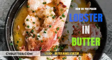 Indulgent Butter-Poached Lobster: A Gourmet Seafood Delight