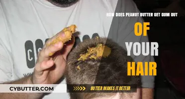 Peanut Butter to the Rescue: Removing Gum from Hair Easily