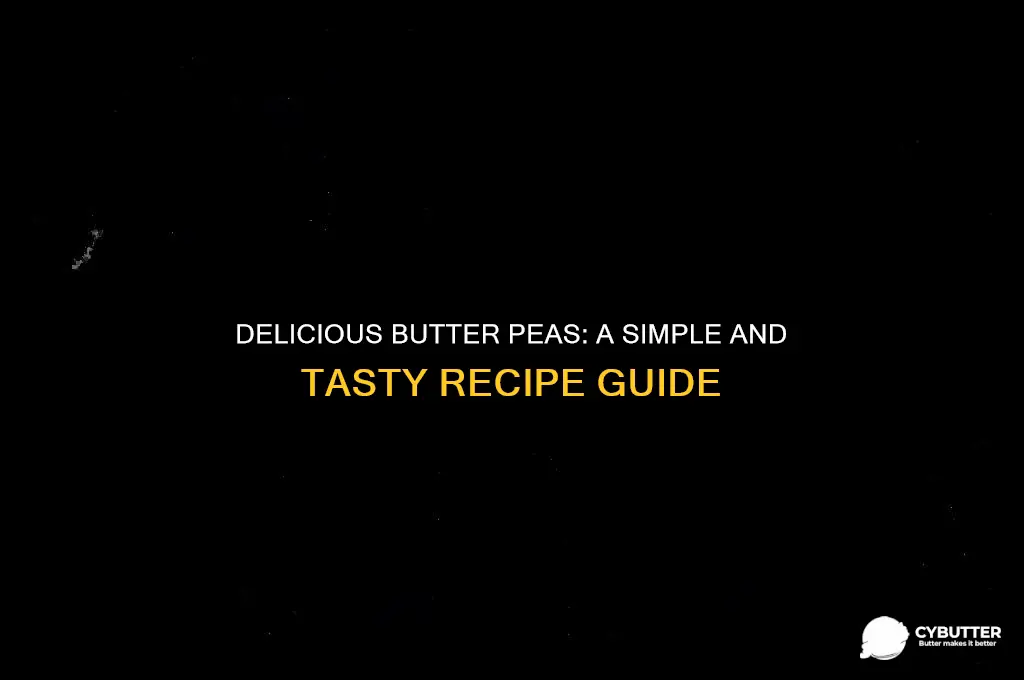 how fo you cook butter peas