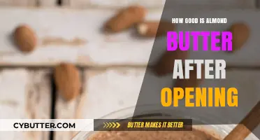 Almond Butter Shelf Life: How Long Does It Stay Fresh After Opening?