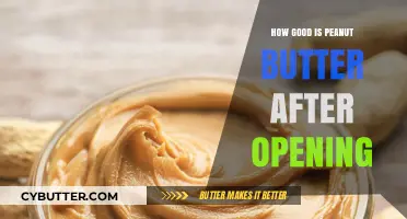Peanut Butter Shelf Life: How Long Does It Stay Fresh After Opening?