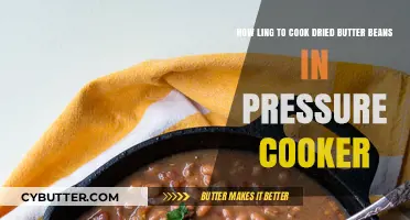 Mastering the Art of Cooking Dried Butter Beans in a Pressure Cooker