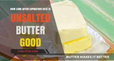Unsalted Butter Shelf Life: How Long After Expiration is it Safe?