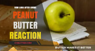 Understanding Peanut Butter Allergy Reactions: Timing and Symptoms