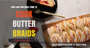 Mastering Butter Braids: The Perfect Cooking Time and Temperature