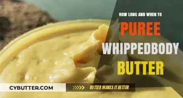 Mastering the Art of Pureeing Whipped Body Butter: A Guide