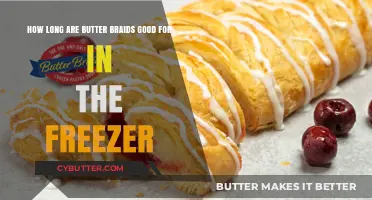 Freezing Butter Braids: Shelf Life and Storage Tips for Freshness