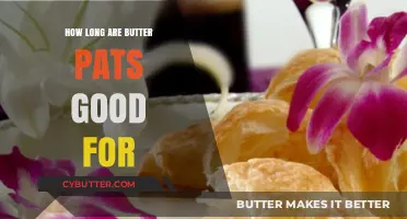 Butter Pats Shelf Life: How Long Do They Stay Fresh?