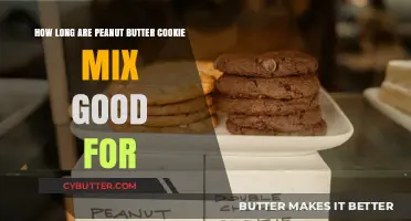 The Shelf Life of Peanut Butter Cookie Mix: A Comprehensive Guide