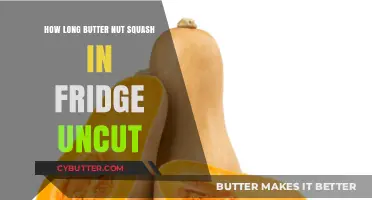 Maximizing Freshness: How Long Does Uncut Butternut Squash Last in the Fridge?