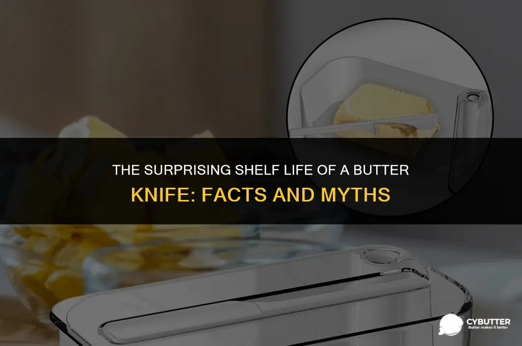 how long can a butter knife sit out