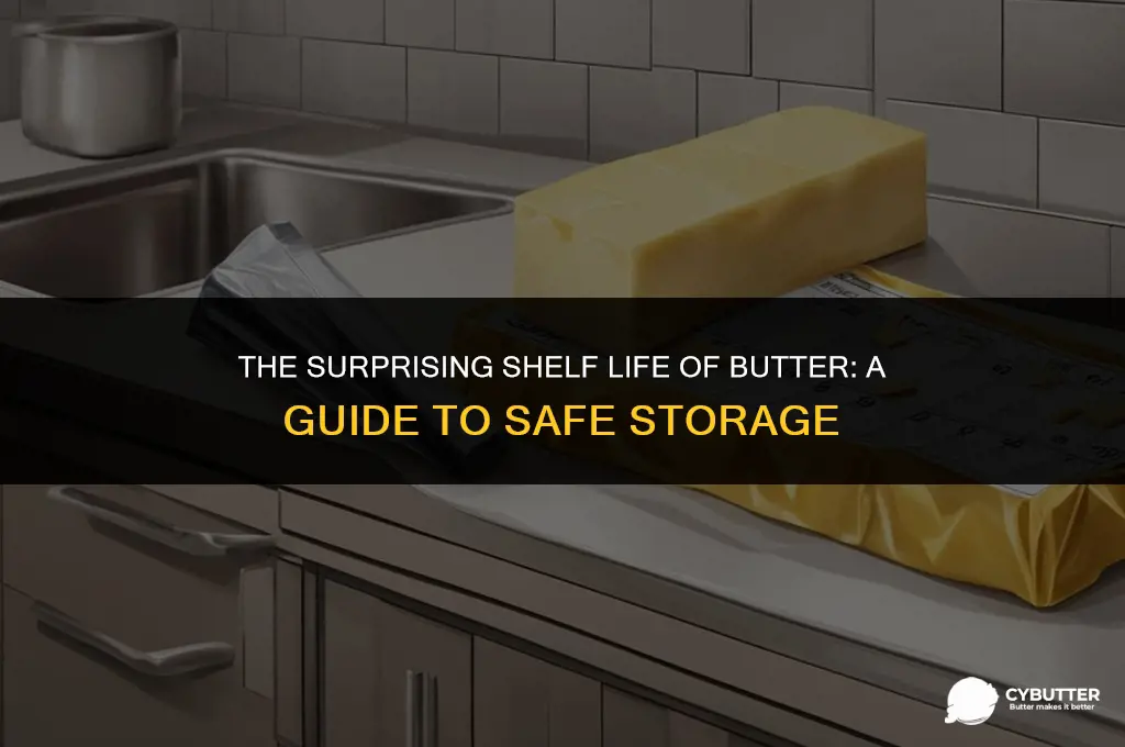 how long can a stick of butter remain unrefrigerated