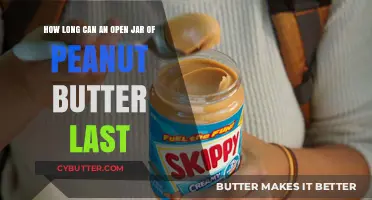 The Shelf Life of Open Peanut Butter: A Comprehensive Guide