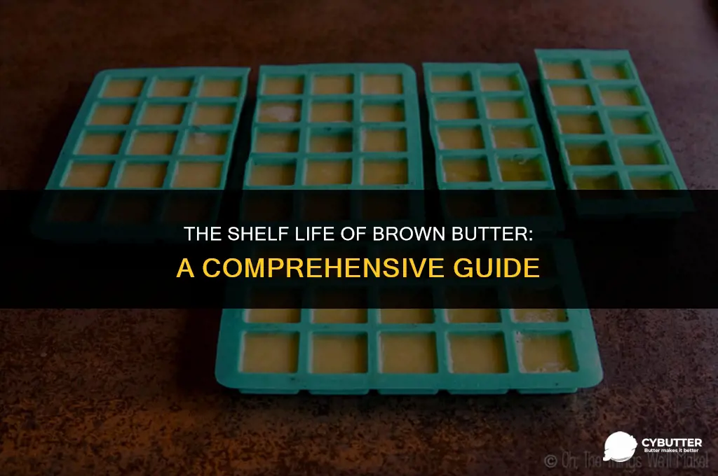 how long can brown butter sit out