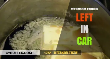 The Melting Point: How Long Can Butter Survive in Your Car?