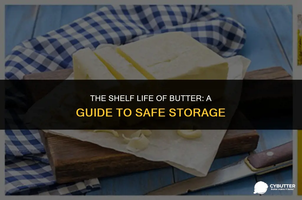 how long can butter be left out before going bad