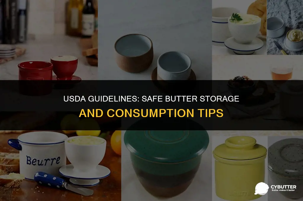 how long can butter be left out usda