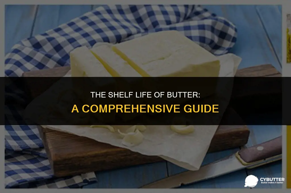 how long can butter be stoo