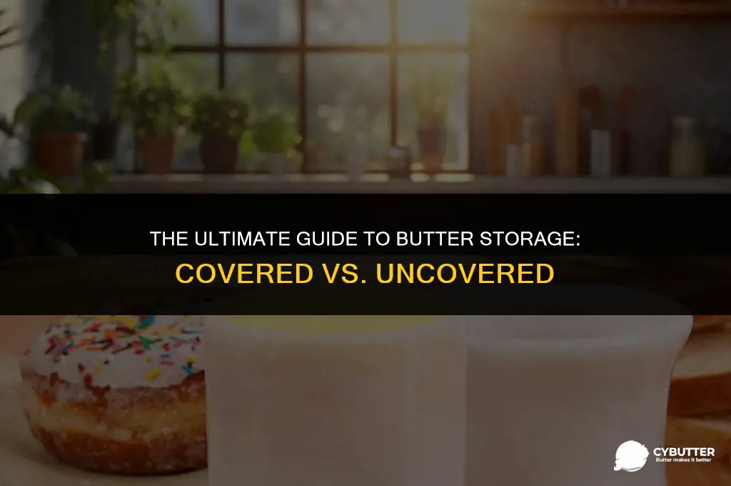 how long can butter sit out covered