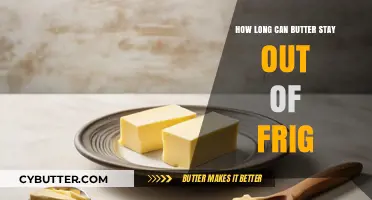 The Surprising Shelf Life of Butter: A Room Temperature Guide