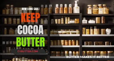 Maximizing Freshness: The Optimal Storage Guide for Cocoa Butter