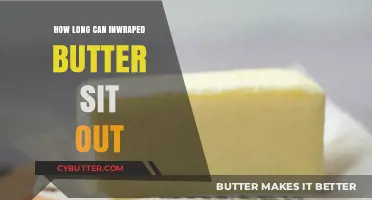 Unwrapping the Mystery: How Long Can Butter Sit Out?