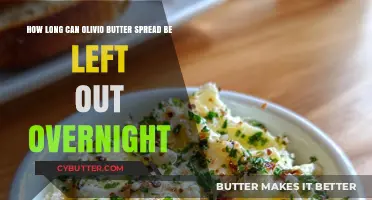 Overnight Olive Oil Butter Spread: Safe Storage Tips