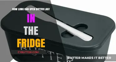 Maximizing Freshness: A Guide to Storing Open Butter