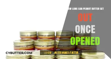 Peanut Butter Storage: How Long Can It Sit Out Once Opened?